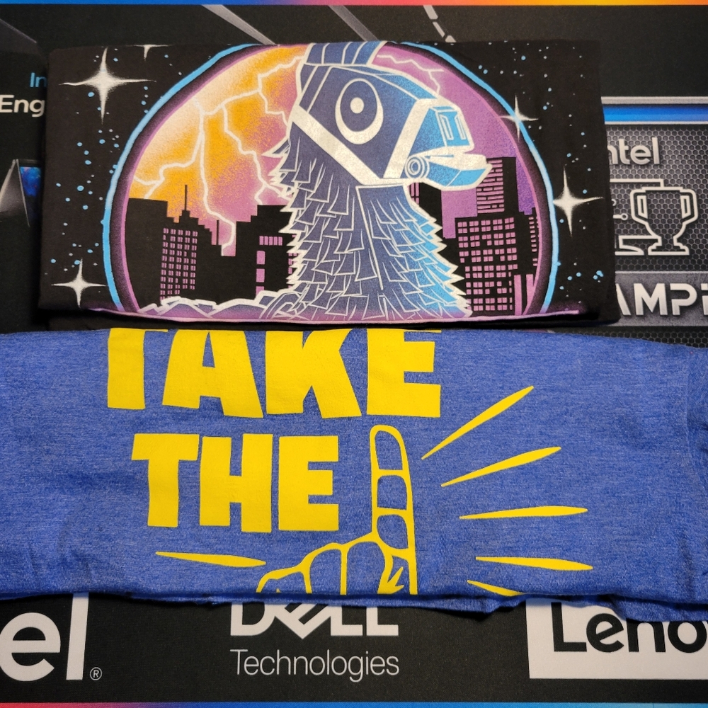 2 video game shirts